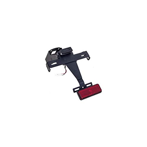 Puig Supporto Per Portatarga Per Kawasaki Z1000Sx 11'-16', Z1000Sx 17'-18', Nero