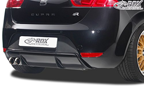 Minigonna Posteriore 'Diffusor' Compatibile Con Seat Leon 1P Fr/Cupra (Scarico Sinistro) (Pur)