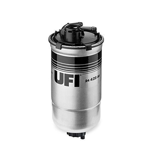Ufi Filters, Filtro Gasolio 24.428.00, Filtro Carburante Per Ricambio, Adatto Ad Auto, Applicabile Su Diversi Modelli Seat, Skoda E Volkswagen