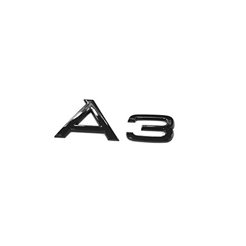 Audi 8Y0071803 - Scritta A3, Colore: Nero