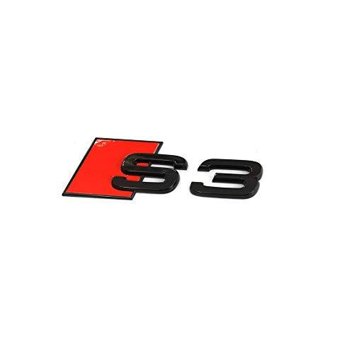 Audi 8Y0071804 Scritta S3 Nera Tuning Exclusive Black Edition
