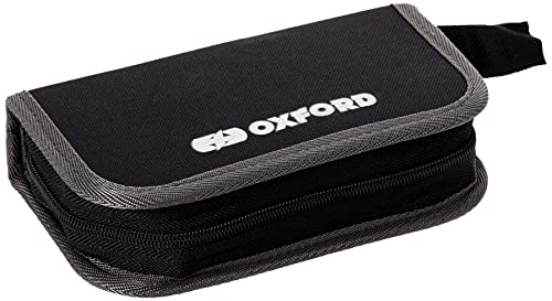 Oxford, Ox770, Tool Kit Pro, Set Di Attrezzi Per Moto, Per Riparare Motocicletta, Moto O Scooter Quando Sei In Giro, Nero