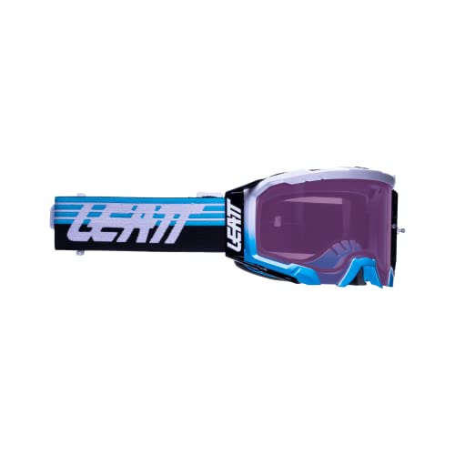 Leatt 8022010310 Maschera Velocity 5.5, Iriz Aqua Viola 78%