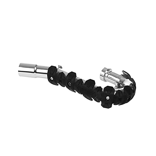 Polisport 8483800001 - Armadillo Head 40Cm Protezione Scarico Universale Per Moto A 4 Tempi Combina Acciaio Inossidabile Ed Elastomero Leggero Resiste