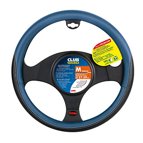 Lampa 33117 Club, Coprivolante In Skeentex - M - Ø 37/39 Cm - Nero/Blu