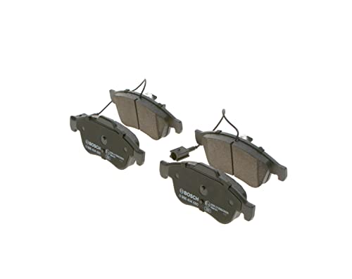 Bosch Bp1675 Pastiglie Freno, Asse Anteriore, Certificato Ece-R90, 1 Set Di 4 Pastiglie