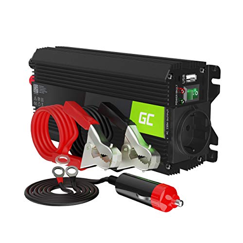 Green Cell Pro 500W/1000W 12V 220V/230V Onda Modificata Inverter Invertitore Di Tensione Fotovoltaico Dc Ac Per Camper Auto Convertitore Di Potenza, T