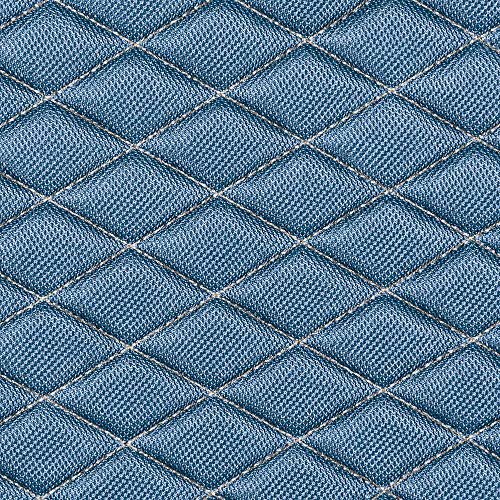 Lampa 54530 Cover-Tech Fabric, Coppia Coprisedili Anteriori In Tessuto Tecnico - Azzurro/Beige