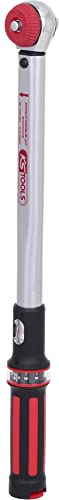 Ks Tools 516.6042 1/2" Chiave Dinamometrica Ergotorque®Precision 40 - 200 Nm Con Testa A Cricco E Quadro Reversibile Quick-Lock