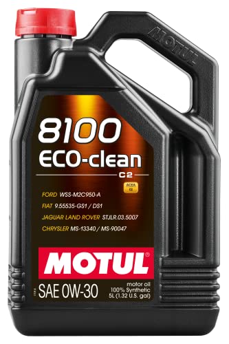 Motul 102889 8100 Eco Clean 0 W-30 Olio Motore 5 L