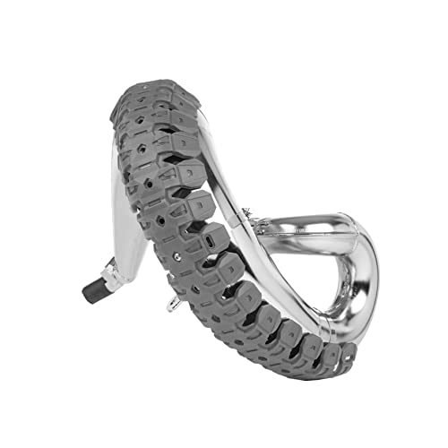 Polisport 8469200005 - Armadillo Pipe Protezione Universale Per Marmitta Per Moto 2 Tempi Realizzata In Acciaio Inox Ed Elastomero Leggero Resistente