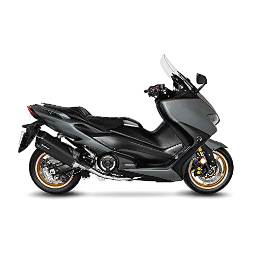 Leovince Sbk Lv-12 Black 2/1 Yamaha Tmax 560/Tech Max