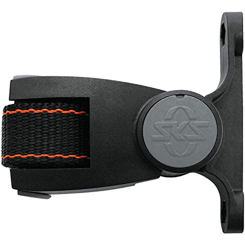 Sks, Nero Germany Bicycle Bottle Holder Adapter, Accessori (Adattatore Per Portabottiglie Per Biciclette Con Fissaggio Rapido, Angolo, Cinghia Regolab
