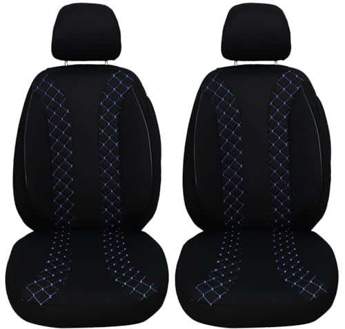 Bremer Sitzbezüge Set Di 2 Coprisedili Per Auto Compatibili Con Subaru Xv 1 Conducente E Passeggero Dal 2012 Al 2018 / Coprisedili Per Auto Con Cucitu