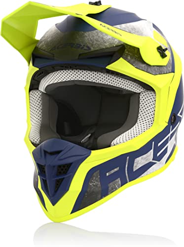 Acerbis Helmet Linear Giallo/Blue M