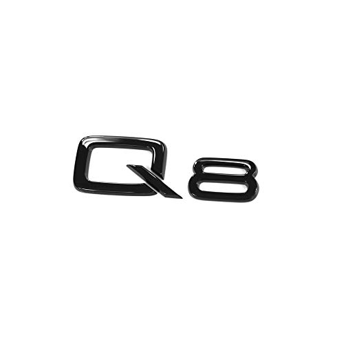 Audi 4M8071803 Scritta Q8 Nera Tuning Exclusive Black Edition Emblema