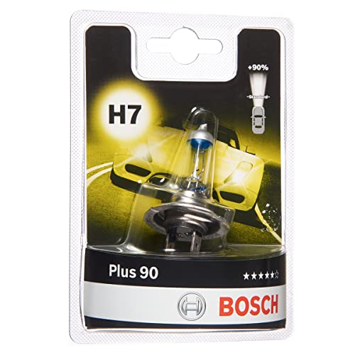 Bosch H7 Plus 90 Lampadina Faro, 12 V 55 W Px26D