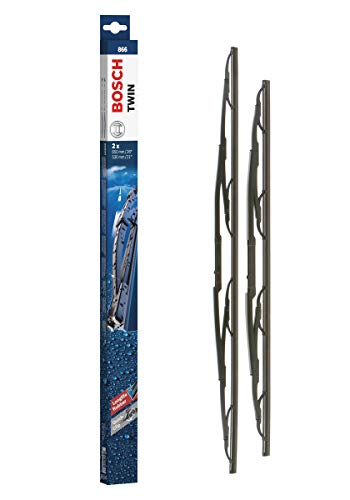 Tergicristalli Bosch Twin 866, Lunghezza 650Mm/530Mm, 1 Set Per Parabrezza Anteriore