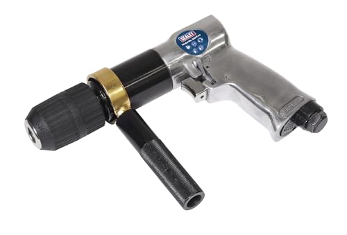 Sealey Sa27 - Trapano Pneumatico Reversibile Con Mandrino Autoserrante Da 13 Mm E Velocità 700 Rpm