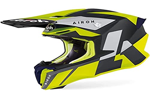 Airoh Twist 2.0 Lift Yellow/Blue Matt S
