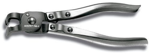 Hazet 798-2 Pinza Per Fascette Stringitubo Clic, Multicolore, Lunghezza 175 Mm