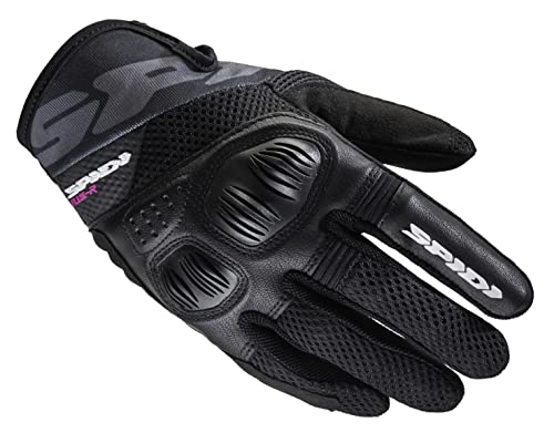 Spidi, Flash-R Evo Lady, Guanti Moto Per Donna, Protettivi E Resistenti, Guanti Moto Estivi Impermeabili E Antiscivolo, Con Touchscreen Capacitivo, Pe