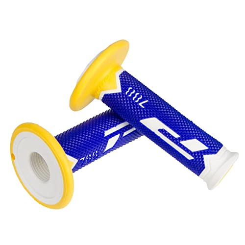Progrip Pa078800Wby Manopole Articolo 788 Mm 22/25 Bianco/Blu/Giallo, Triple Density