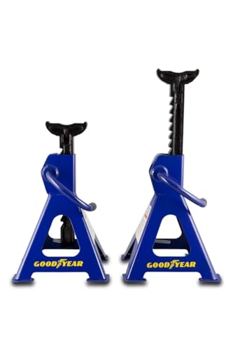 Goodyear God1251 Set Di 2 Cric In Acciaio, Fino A 2 Tonnellate