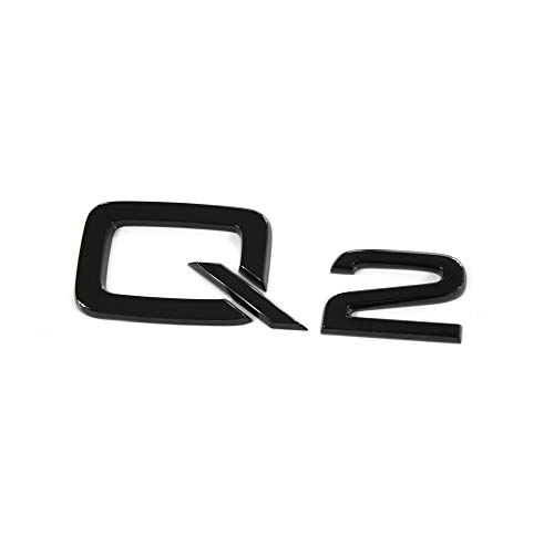Audi 81A071803 - Adesivo Con Lettere Q2, Colore: Nero