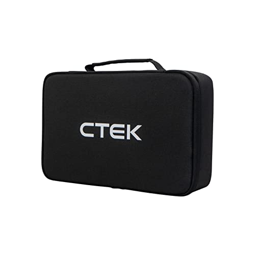 Ctek Cs Storage Case, Per Caricabatterie Ctek, Sicura, Robusta, Leggera, Facile Da Trasportare, Resistente All'Acqua, Con Maniglia Per Facilità Di Tra