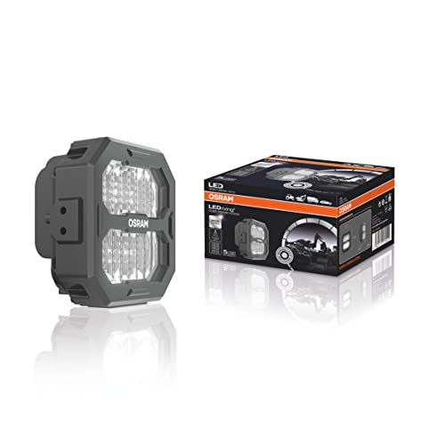 Osram Ledriving® Cube Px2500 Flood, Ledpwl 107-Fl, Luci Da Lavoro A Led Off Road, 2500 Lumen, 1 Lampada