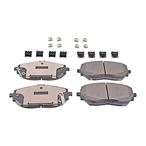 Febi Bilstein 116400 - Kit Pastiglie Freno Con Materiale Di Montaggio, 1 Pezzo