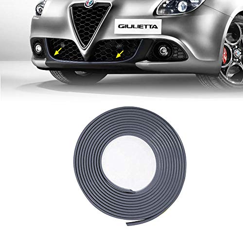 4R Quattroerre.It 19981 Profilo Argento Adesivo Per Dam Paraurti Anteriore Alfa Giulietta Con Biadesivo 3M Apt
