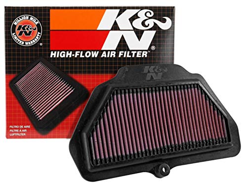 K&N Filtro Aria Di Ricambio Compatibile Con Kawasaki Zx1000 Ninja Zx-10R 2016- (Ka-1016)