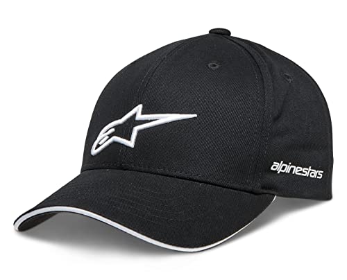 Alpinestars Rostrum Hat Cappellino Da Baseball Uomo Nero/Bianco Taglia Unica
