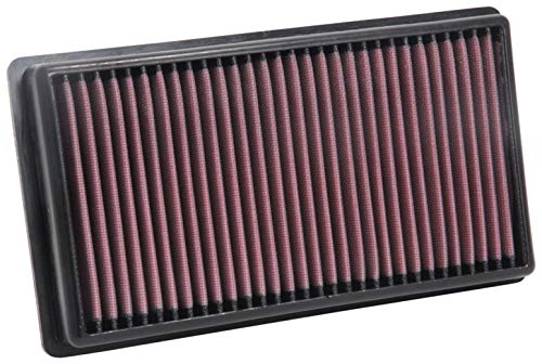 K&N 33-3122 Dell'Aria Motore: Alta Potenza, Premio, Lavabile, Filtro Di Ricambio, Aumento Delle Prestazioni, 2014-2019 (C4 Spacetourer, Jumpy, 3008, 3