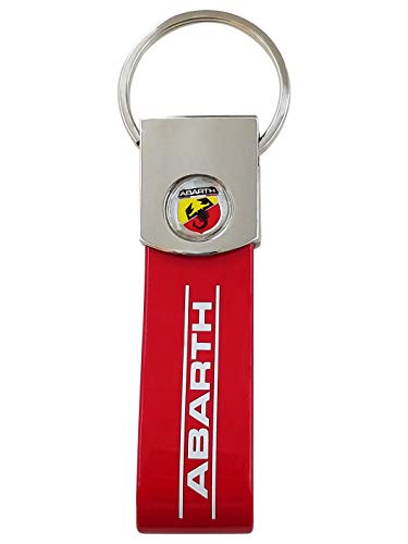 Abarth Portachiavi Ufficiale Band Key Ring, Rosso