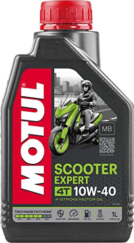 Motul Scooter Expert - Olio Per Scooter 4 Tempi, 10W40, Mb, 1 L