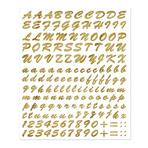 4R Quattroerre.It 1250 Kit Lettere Adesive, Oro