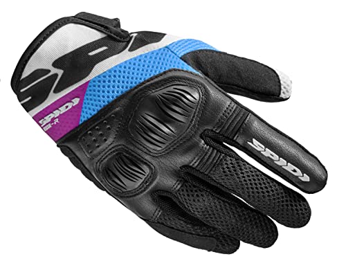 Spidi, Flash-R Evo Lady, Guanti Moto Per Donna, Protettivi E Resistenti, Guanti Moto Estivi Impermeabili E Antiscivolo, Con Touchscreen Capacitivo, Pe