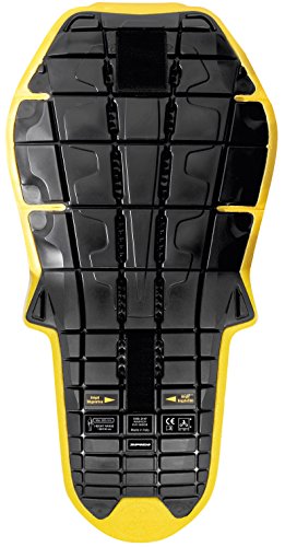 Spidi Back Warrior Evo Inside Di Livello 2, Nero/Giallo, Taglia Unica