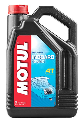 Huile Lubrifiante Motor Nautica Barcos Diesel Inboard 4T 15 W40 5 L