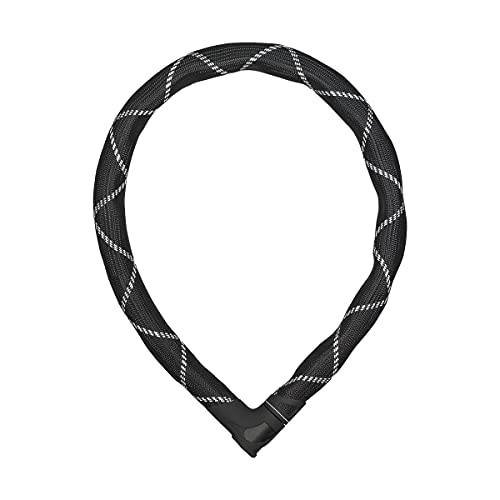 Abus Serratura A Cavo Blindato Iven Steel-O-Flex 8200 - Serratura Per Moto In D'Acciaio Con Armatura Manicotti Livello Di Sicurezza 8 110 Cm, Ab55149,