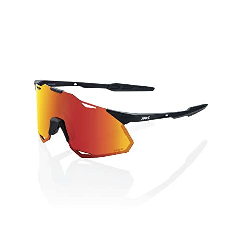 100% Gafas Hypercraft Xs - Soft Tact Black - Hiper Red Multilayer Mirror Lens