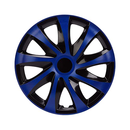 Nrm Ko250 Copricerchi Draco Cs, 14 Pollici, Set Da 4, Argento / Nero