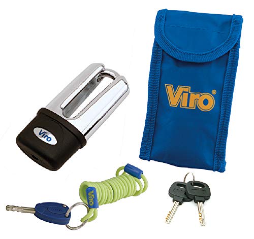Viro 2Ruote Blocca Disco Blindato Extreme D.11Cr, 7,5 X 4 X 15,5 Cm