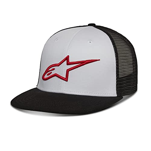 Alpinestars Corp Trucker Cappellino Uomo Con Visiera Piatta E Chiusura A Scatto Sul Retro