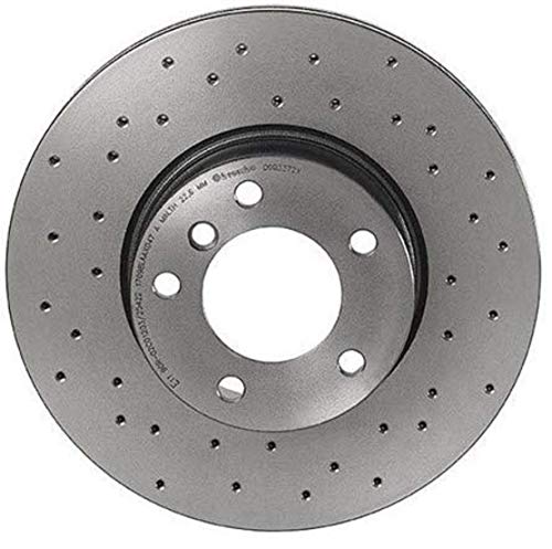 Brembo Xtra 09.B337.2X - Disco Freno Forato Anteriore, Set Di 1