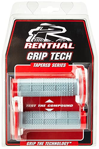 Renthal G163 - Manico In Gomma Rossa. Adulti Unisex, Rojo, Talla Única - G163