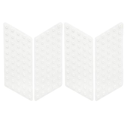Protezione Serbatoio Antiscivolo Moto Laterale Race Grip Evo, Trasparente, Set Di 4